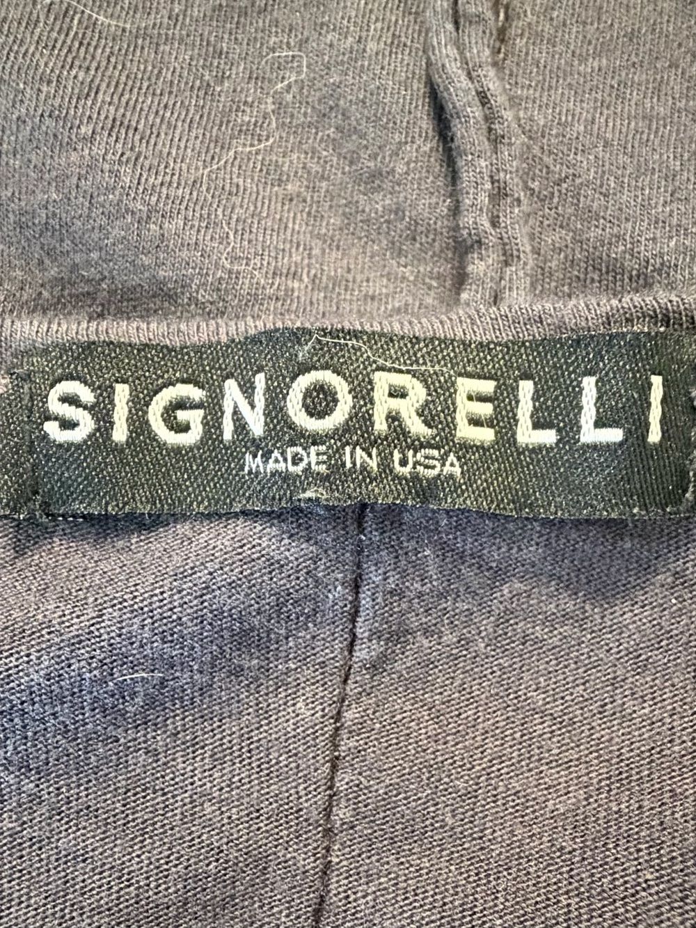 Signorelli Charcoal Gray Pullover Top - Picture 3 of 4